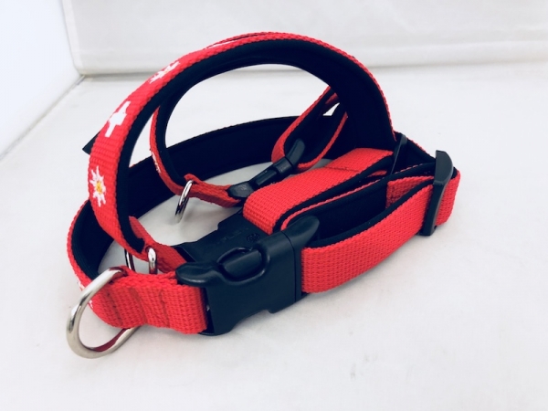 Hundehalsband Swiss Love